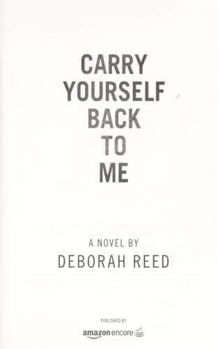 Tapa de Carry yourself back to me
