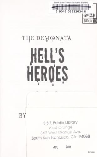 Tapa de Hell's heroes