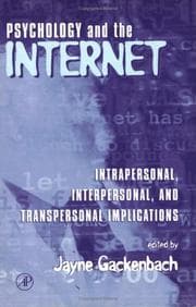 Tapa de Psychology and the Internet