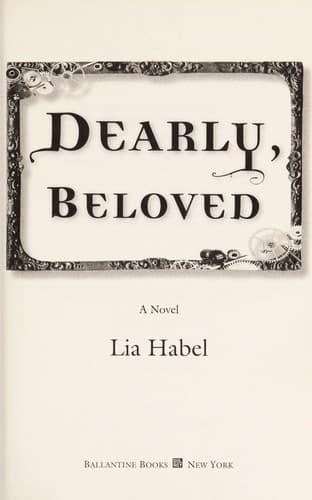Tapa de Dearly, beloved