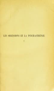 Tapa de Les obsessions et la psychasth©♭nie