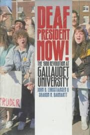 Tapa de Deaf president now!