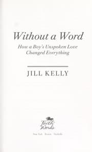Tapa de Without a word