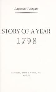 Tapa de Story of a year: 1798