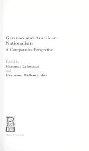 Tapa de German and American nationalism