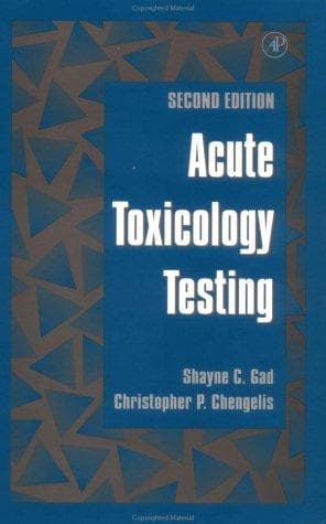 Tapa de Acute Toxicology Testing, Second Edition