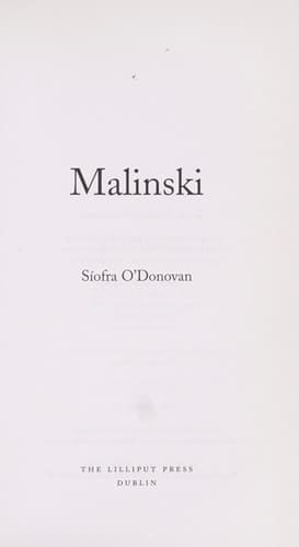Tapa de Malinski