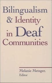 Tapa de Bilingualism and identity in deaf communities
