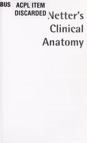 Tapa de Netter's clinical anatomy