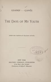 Tapa de The days of my youth