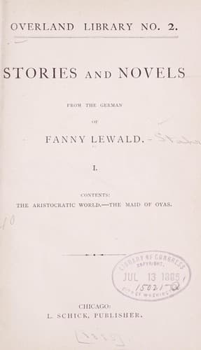 Tapa de Stories and novels