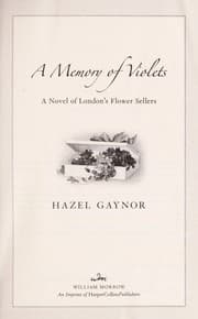 Tapa de A memory of violets