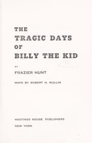 Tapa de The tragic days of Billy the Kid