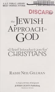 Tapa de The Jewish approach to God