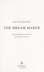 Tapa de The dream maker
