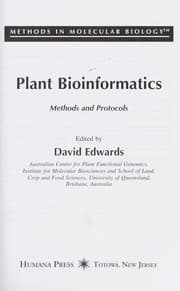 Tapa de Plant bioinformatics