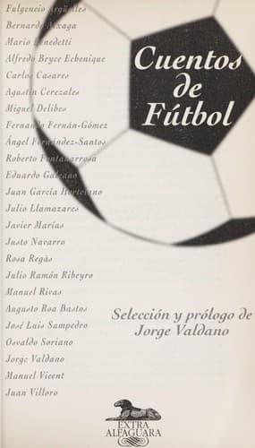Tapa de Cuentos de fu tbol