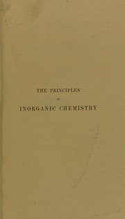 Tapa de The principles of inorganic chemistry