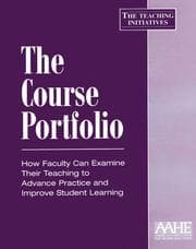 Tapa de The course portfolio