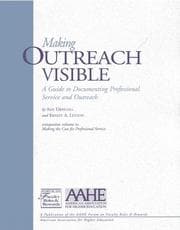Tapa de Making outreach visible
