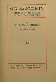 Tapa de Sex and society