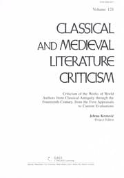Tapa de Classical and medieval literature criticism