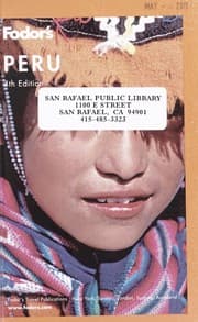 Tapa de Fodor's Peru