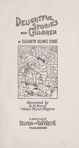 Tapa de Delightful stories for children