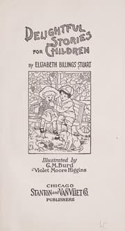 Tapa de Delightful stories for children
