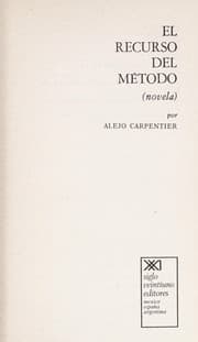 Tapa de El recurso del método