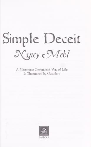 Tapa de Simple deceit