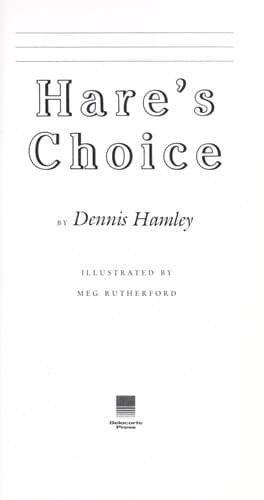 Tapa de Hare's choice