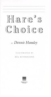 Tapa de Hare's choice