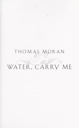 Tapa de Water carry me
