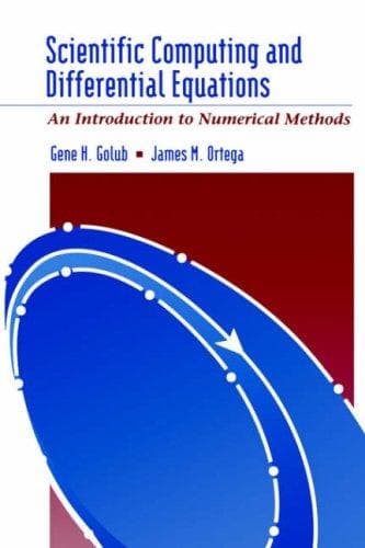 Tapa de Scientific Computing and Differential Equations