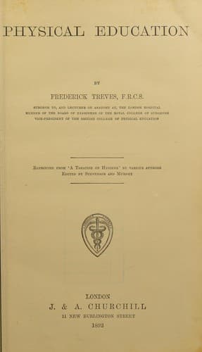 Tapa de Physical education