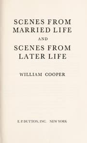 Tapa de Scenes from married life ; and, Scenes from later life