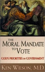 Tapa de A Moral Mandate to Vote