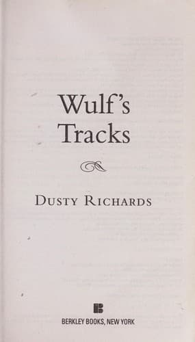 Tapa de Wulf's tracks