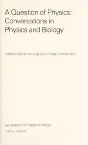 Tapa de A question of physics