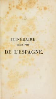 Tapa de Itineraire descriptif de l'Espagne