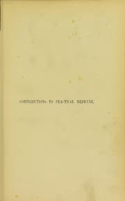 Tapa de Contributions to practical medicine