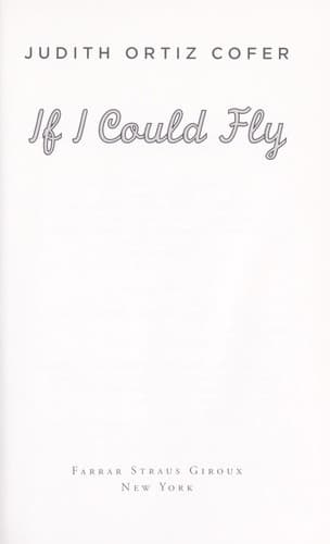Tapa de If I could fly