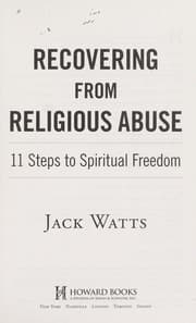 Tapa de Recovering from religious abuse