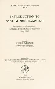 Tapa de Introduction to system programming