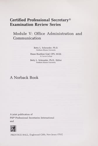Tapa de Office administration and communication