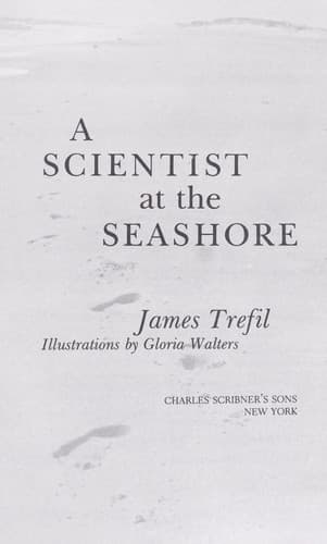 Tapa de A scientist at the seashore
