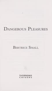 Tapa de Dangerous pleasures