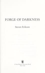 Tapa de Forge of darkness
