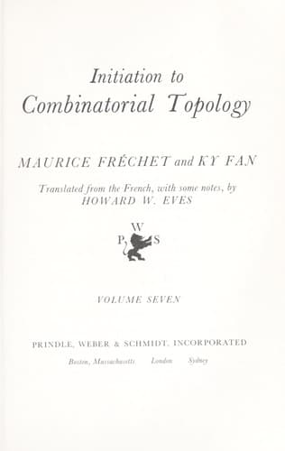 Tapa de Introduction à la topologie combinatoire